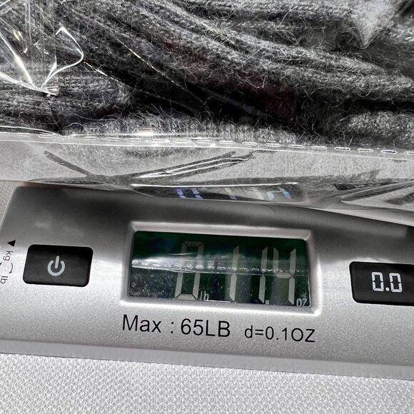 Mercer & Madison Angora Blend Open Cardigan Sweater Womens Size S Gray Rib Knit - Picture 10 of 10